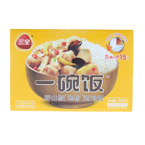 三全 米食家野山椒（泡椒）滑鸡饭