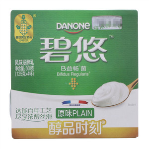 碧悠醇品时刻原味PLAIN风味发酵乳
