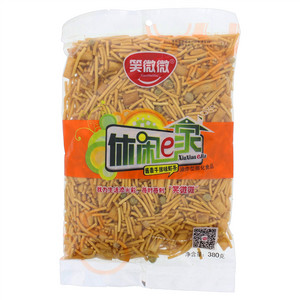 笑微微休闲e家酱香牛排味虾条