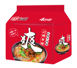 陈村无油炸香辣牛肉味过桥米线