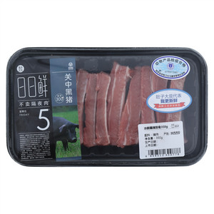 盒马日日鲜冰鲜黑猪排骨