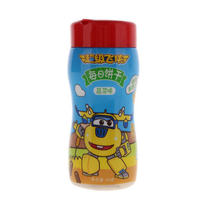 捷客超级飞侠蔬菜味每日饼干