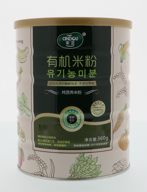 安豆360g纯营养有机米粉