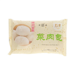 五丰富春菜肉包