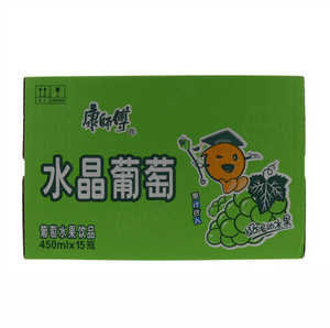 康师傅水晶葡萄 葡萄水果饮品500ml×15瓶