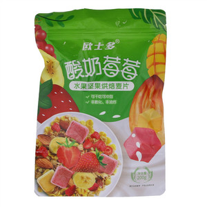 欧士多酸奶莓莓水果坚果烘焙麦片