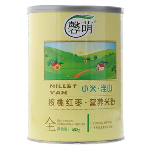 馨萌核桃红枣小米淮山营养米粉