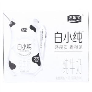 君乐宝白小纯纯牛奶