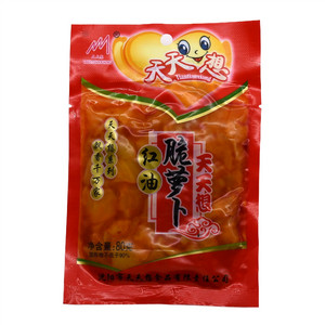 天天想红油脆萝卜