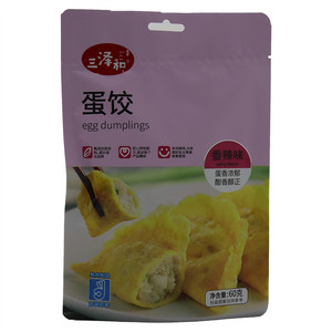 三泽和香辣味蛋饺