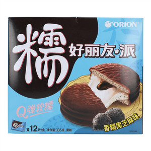 ORION糯好丽友·派香糯黑芝麻味蛋糕