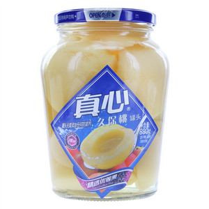 真心久保桃罐头