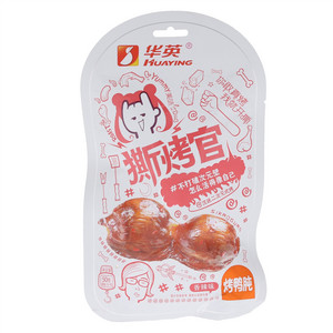 华英撕烤官香辣味烤鸭肫