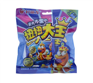 扭扭大王  混合胶型凝胶糖果