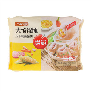 思念玉米蔬菜猪肉大馅馄饨