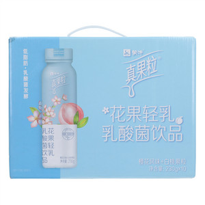 真果粒花果轻乳乳酸菌饮品（樱花白桃味）