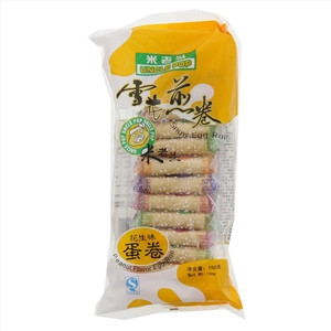米老头雪花煎卷花生味150克