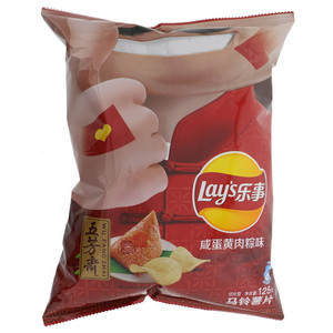 乐事咸蛋黄肉粽味125克