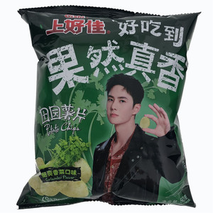 上好佳田园薯片-酷爽香菜口味