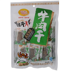 日日佳五香味牛肉干