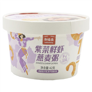 海福盛紫菜鲜虾燕麦粥