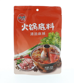 川崎火锅底料（清油麻辣）200g