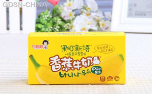 巧妈妈果町新语香蕉牛奶布甸果冻