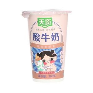 天资酸牛奶风味发酵乳