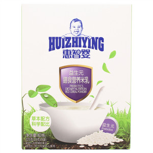 惠智婴益生元膳食营养米乳