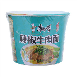 康师傅经典藤椒牛肉桶面