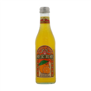 亚洲橙宝有橙果汁型汽水（湖盐橙子味）