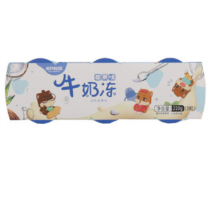 三只松鼠椰果味牛奶冻含乳型果冻