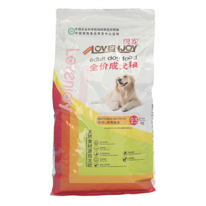良宠牛肉+深海鱼油全价成犬粮