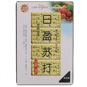 日盈海苔味苏打饼干180g