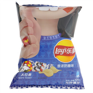 乐事香浓奶糖味125克