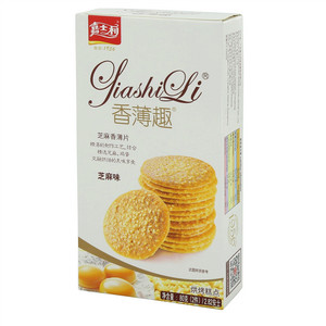 嘉士利香薄趣芝麻味香薄片
