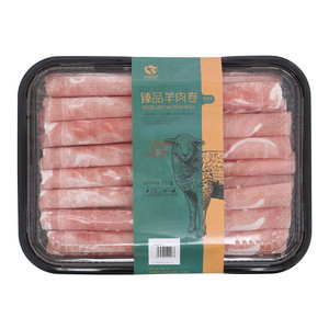 优旺食品臻品羊肉卷家庭装