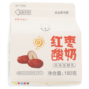 佳乐红枣酸奶