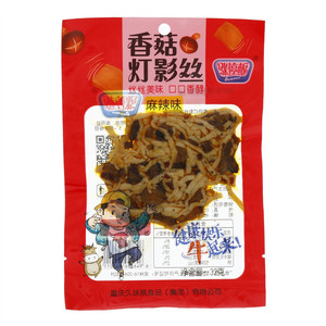 涨停板香菇灯影丝（麻辣味）