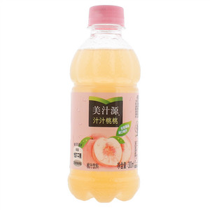 美汁源汁汁桃桃桃汁饮料