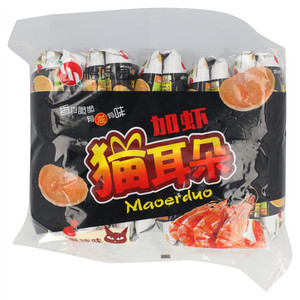 麻辣味加虾猫耳朵（膨化食品）
