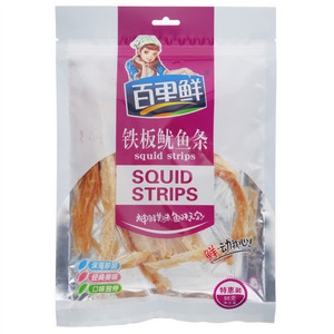 百里鲜铁板鱿鱼条