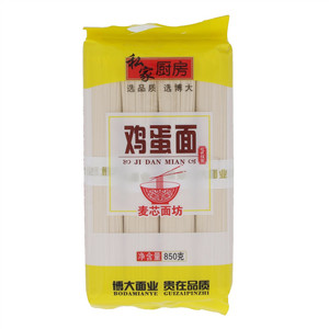 博大麦芯面访鸡蛋面