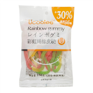 彩虹绳橡皮糖