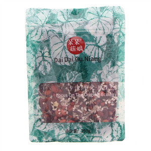 紫薯黑米莲子粥250克