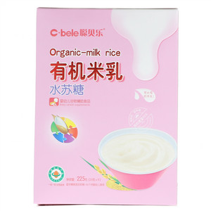 聪贝乐水苏糖有机米乳