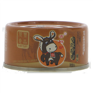 茂丰香辣驴肉罐头