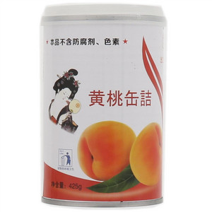 三卓糖水黄桃罐头