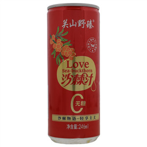 关山野臻无糖沙棘汁饮料