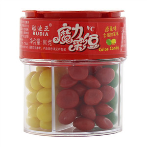 魔力彩豆果汁糖